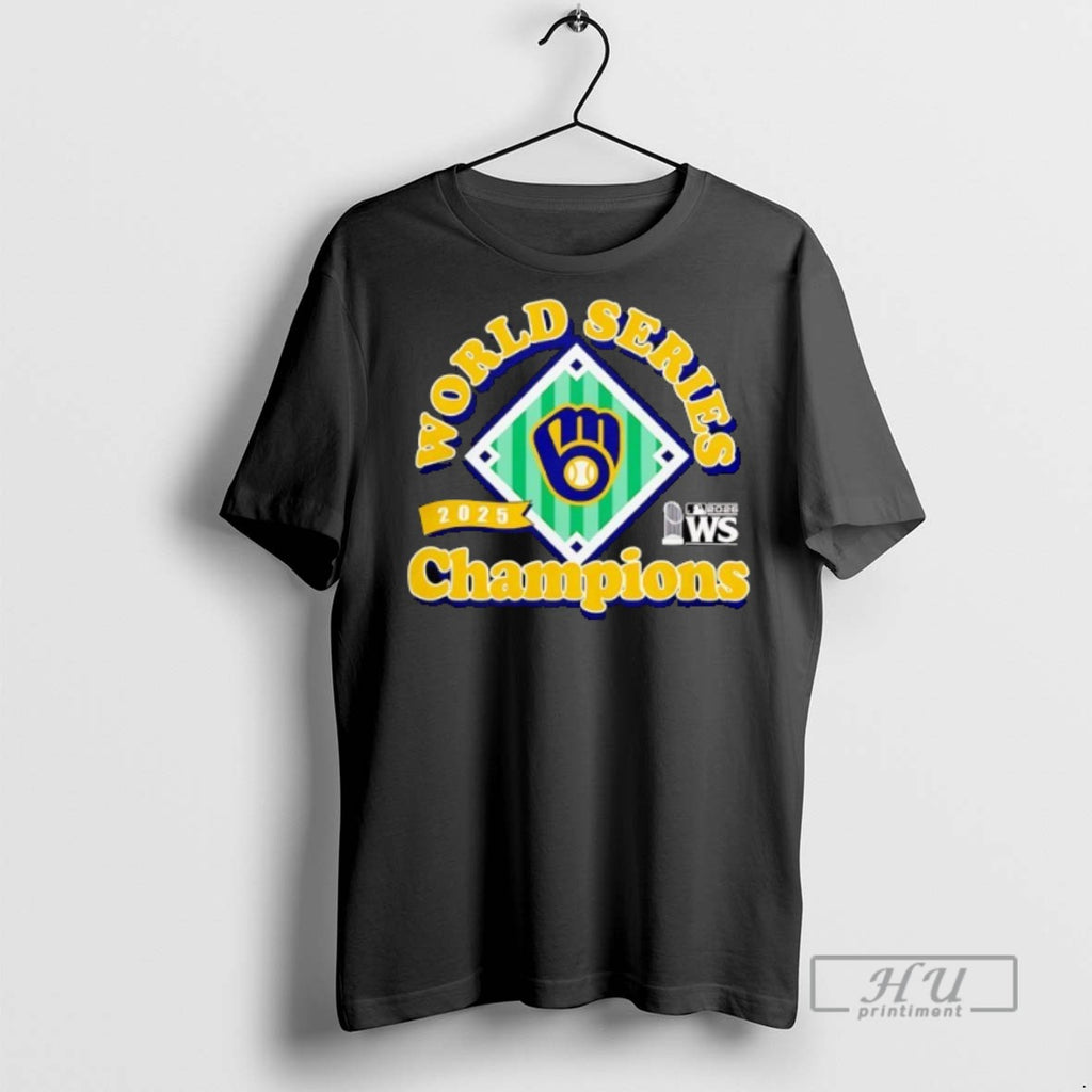 Officials Milwaukee Brewers World Series Champions 2025 T Shirt