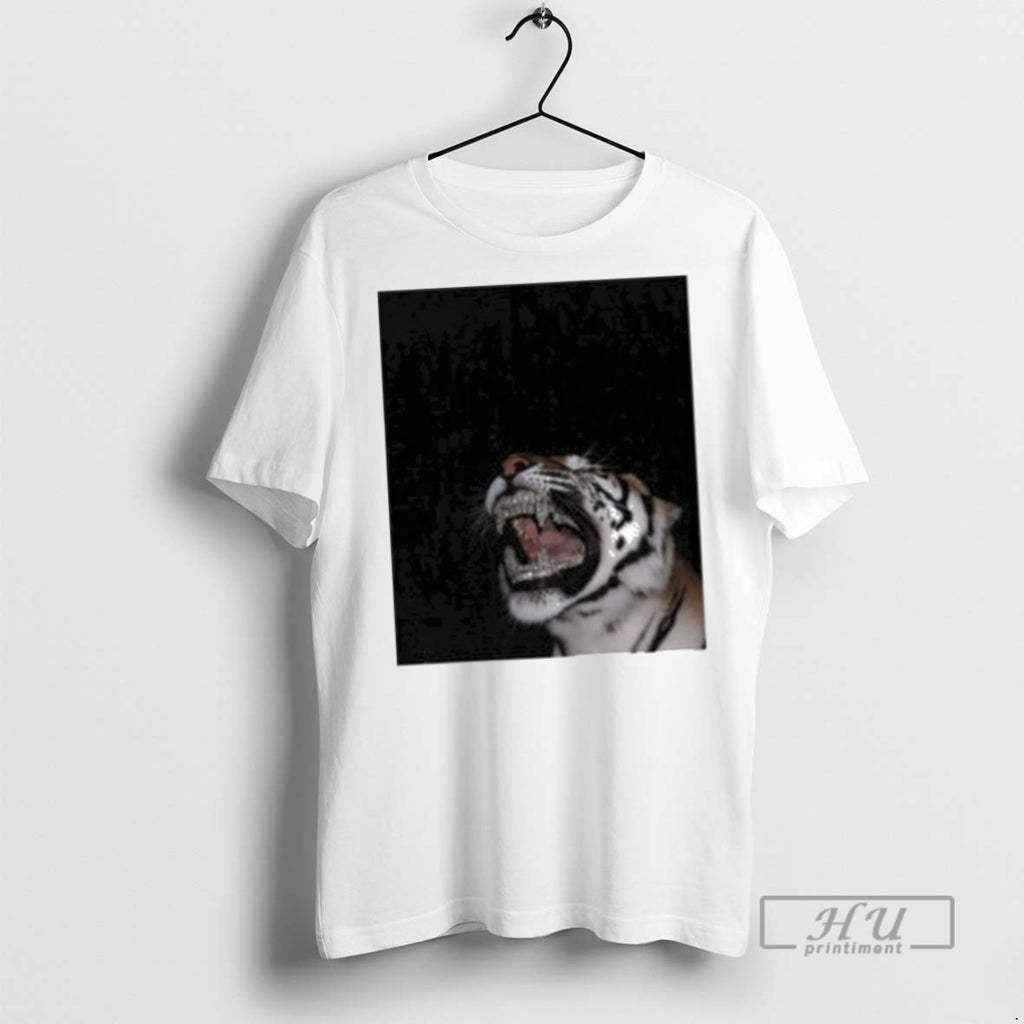 Officials Mini Archillect Tiger With Diamond Grillz T Shirt