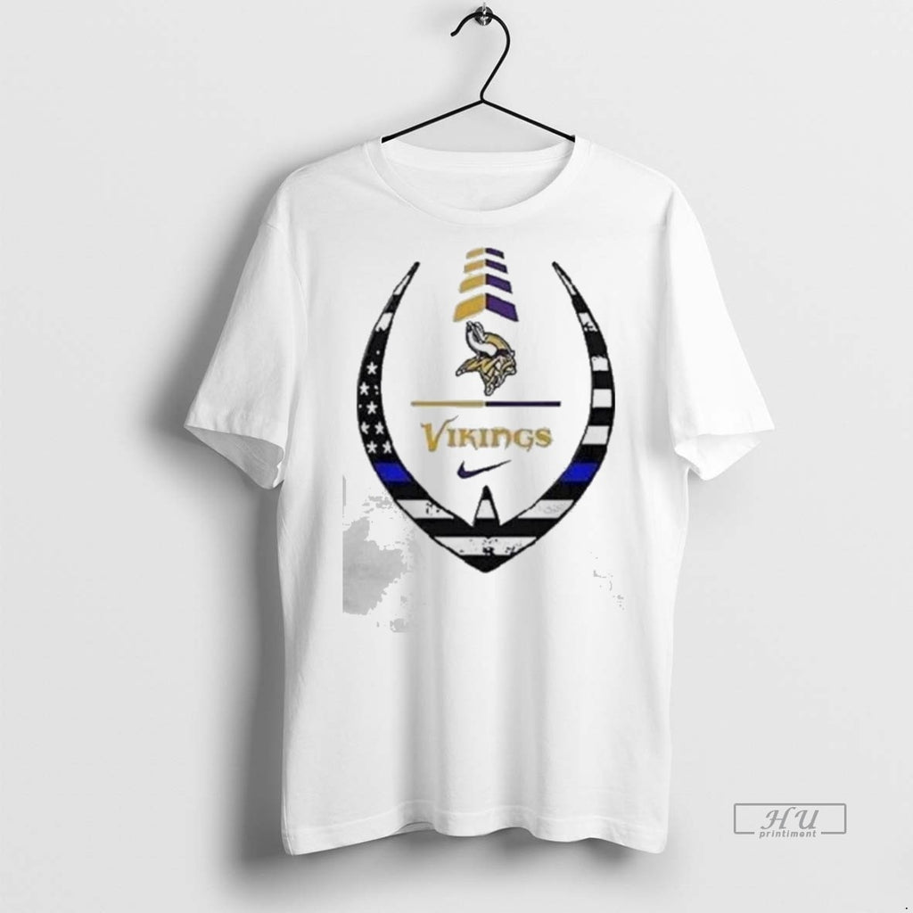 Officials Minnesota Vikings Police Law Enforcement Appreciation Day Logo Tee Shirt Sweater