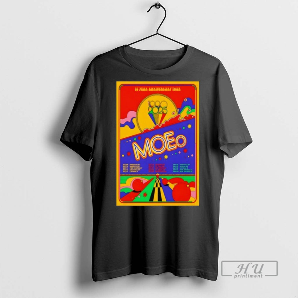 Officials Moe 35th Year Anniversary Tour 2025 T Shirt Sweatshirt Hoodies