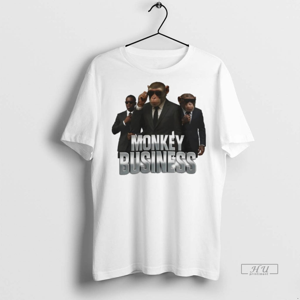 Officials Monkey Business Tee Shirt Sweater