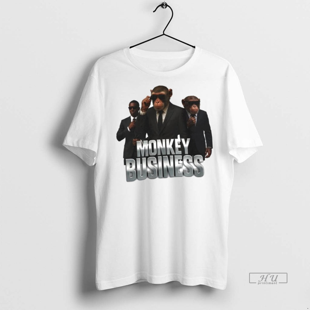 Officials Monkey Business Funny Ornaments T Shirt Sweater