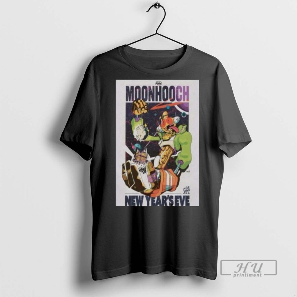 Officials Moon Hooch New Years Eve Live At The Sitz Dec 31 2025 T Shirts