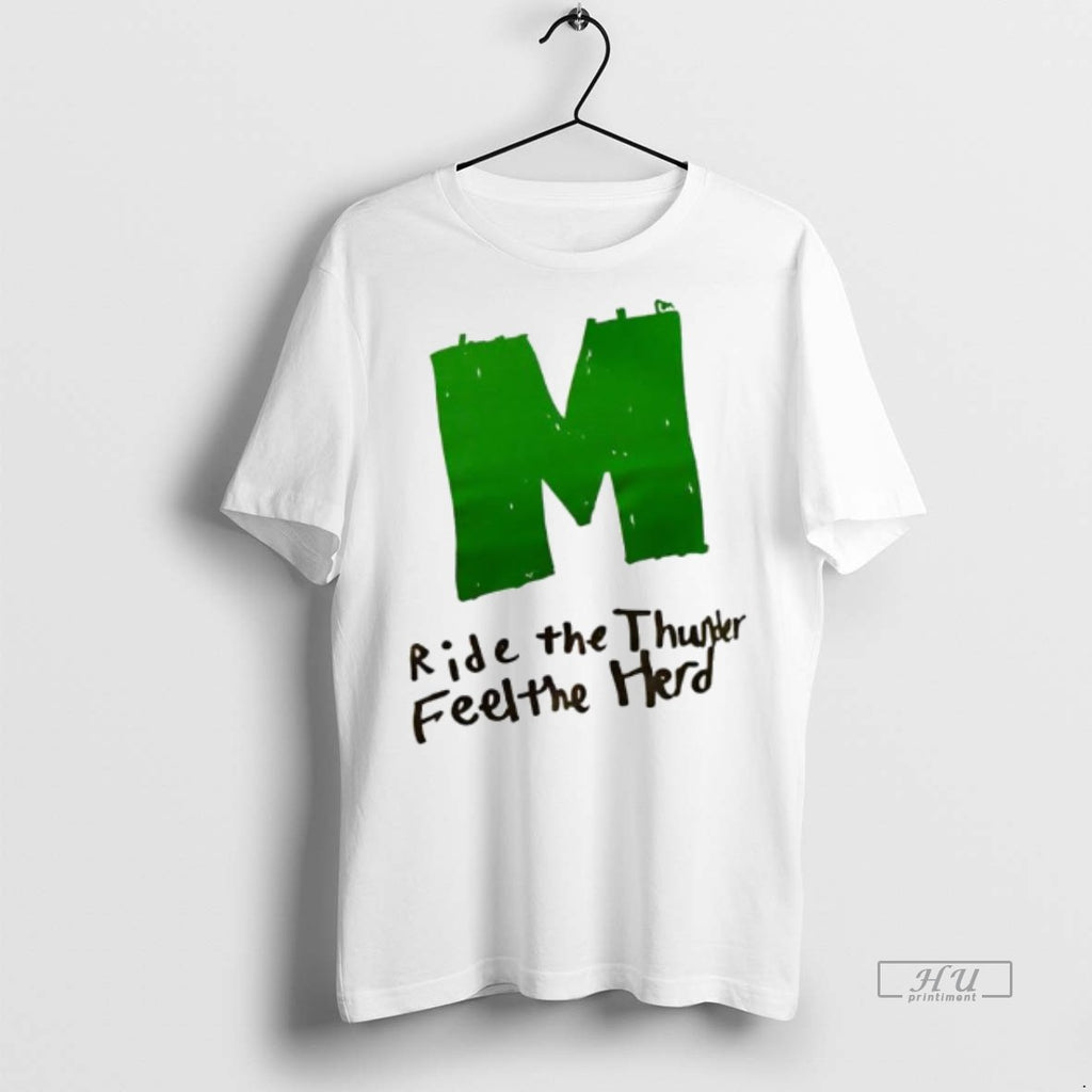 Officials Moorpark Musketeers Ride The Thunder Feel The Herd Tee Shirt Sweater
