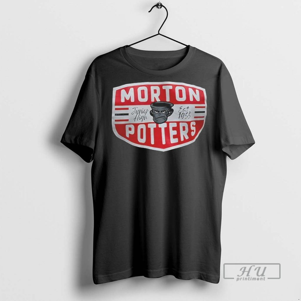 Officials Morton Junior High Potters Logo T Shirt Sweatshirt Hoodies