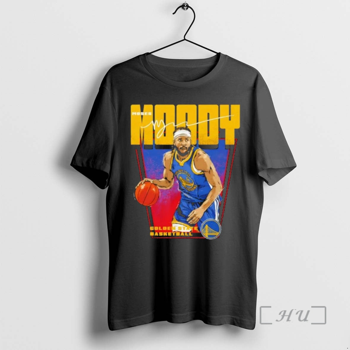 Officials Moses Moody Golden State Warriors Basketball Premiere Signature