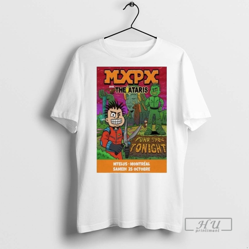 Officials Mxpx Avec The Ataris Oct 25 2025 Punk Show Tonight T Shirts Sweatshirt Hoodies