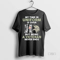 Officials My Time In Uniform Is Over Minnesota Vikings Logo But Being A Veteran Never