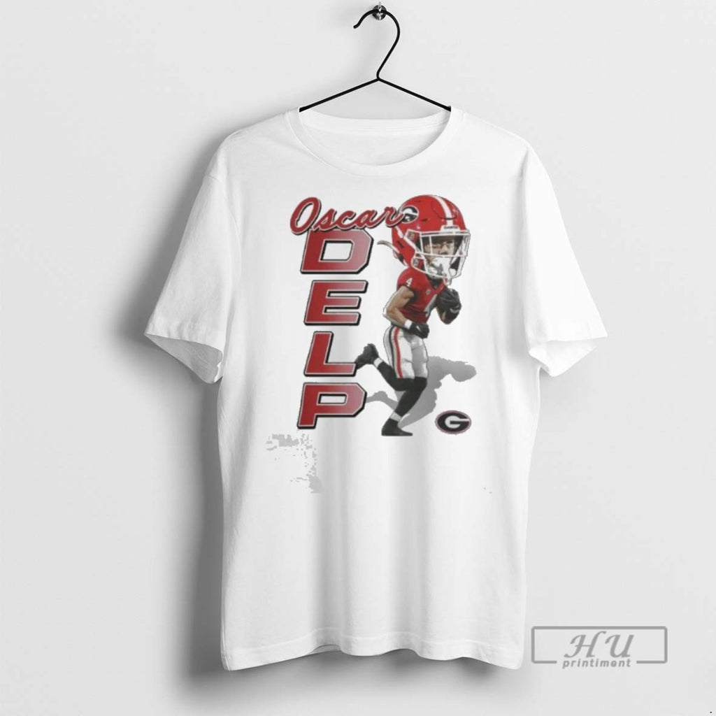 Officials Ncaa Georgia Bulldogs Football Oscar Delp Caricature T Shirt
