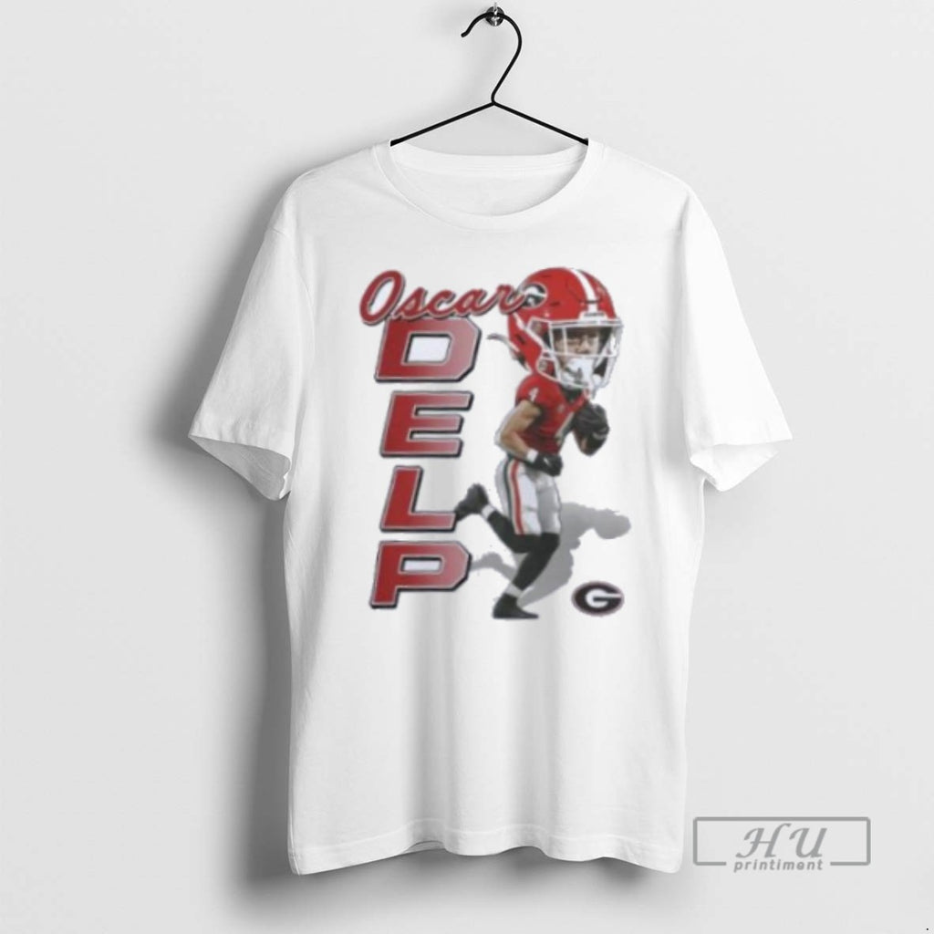 Officials Ncaa Georgia Bulldogs Football Oscar Delp Caricature T Shirts