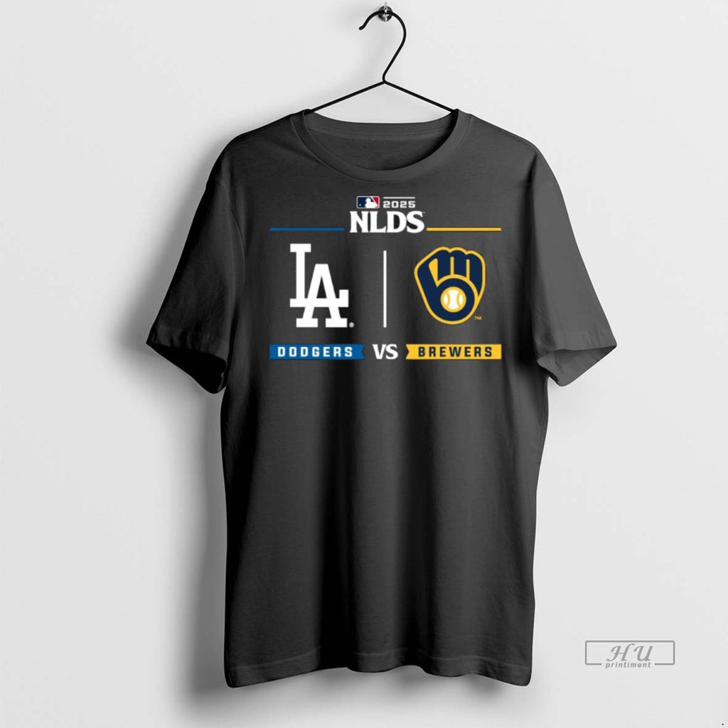 Officials Nlcs La Dodgers Vs Brewers 2025 Postseason T Shirt Sweater