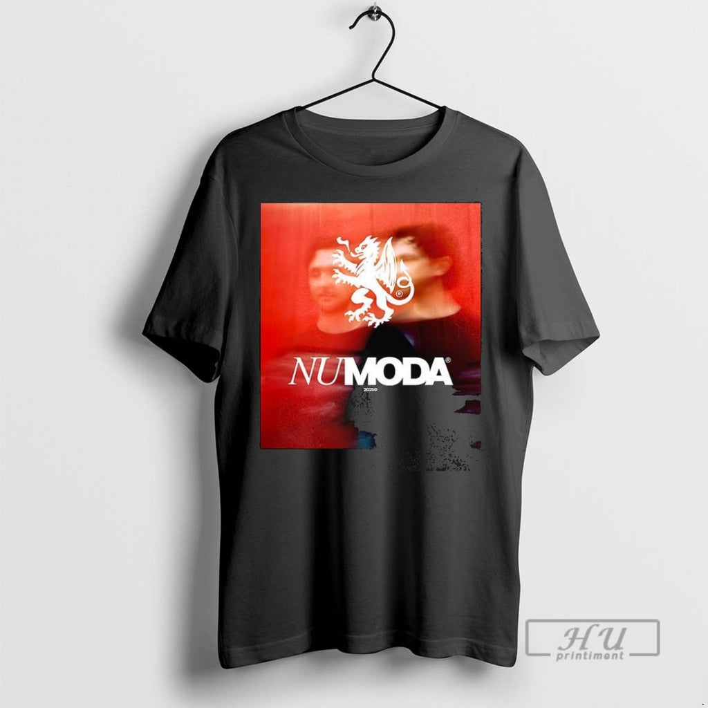 Officials Nu Moda 2025 Dragon Logo Blurry T Shirt