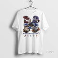 Officials National League West 2025 Mlb Postseason Mascot Tee Shirt Sweater