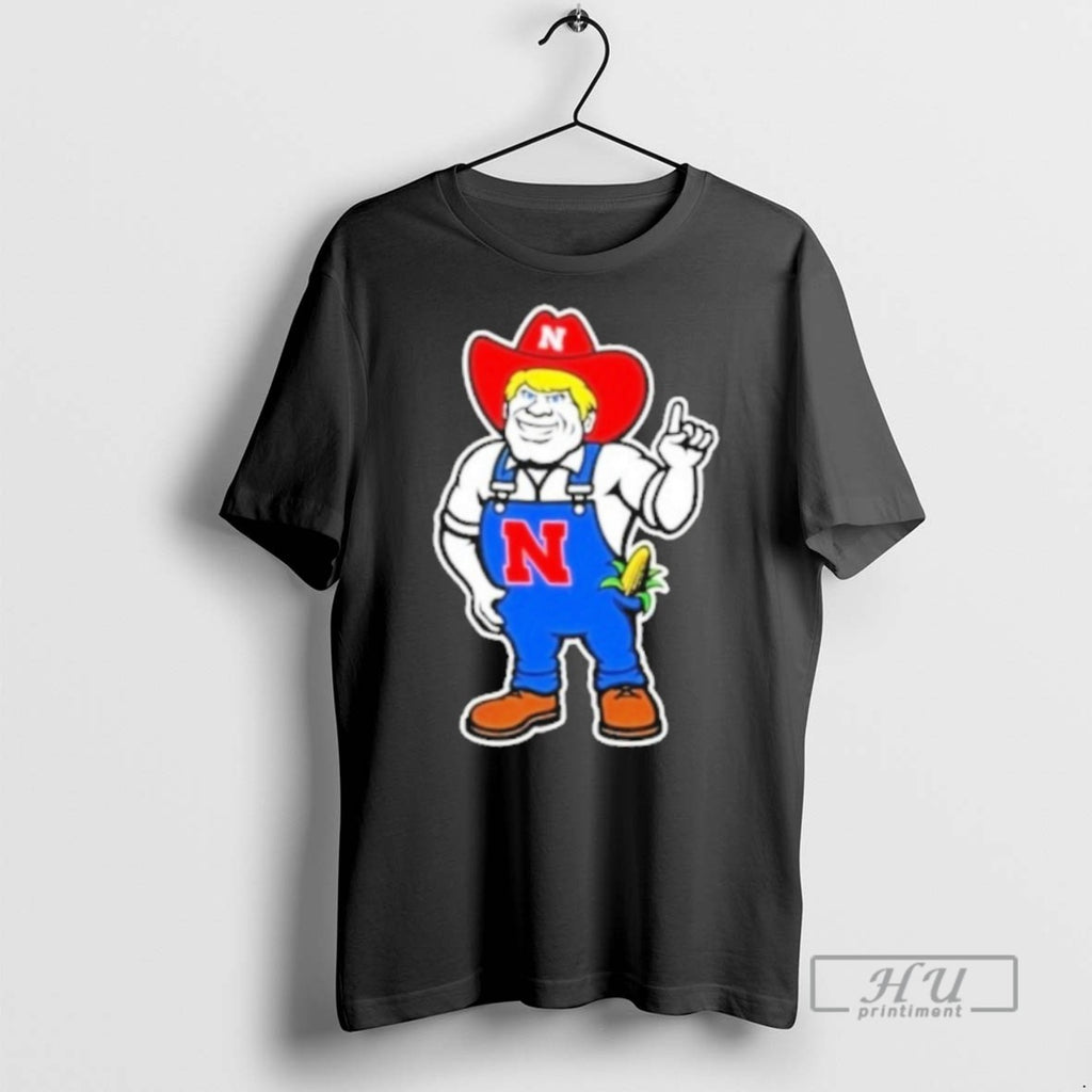Officials Nebraska Huskers Herbie Mark Mascot T Shirt