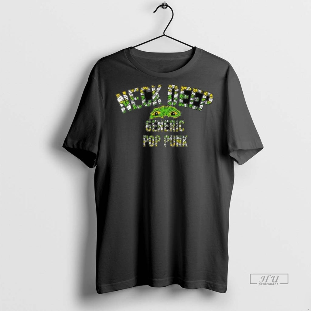 Officials Neck Deep Generic Pop Punk Halloween 2025 Long Sleve Tee Shirt Sweater