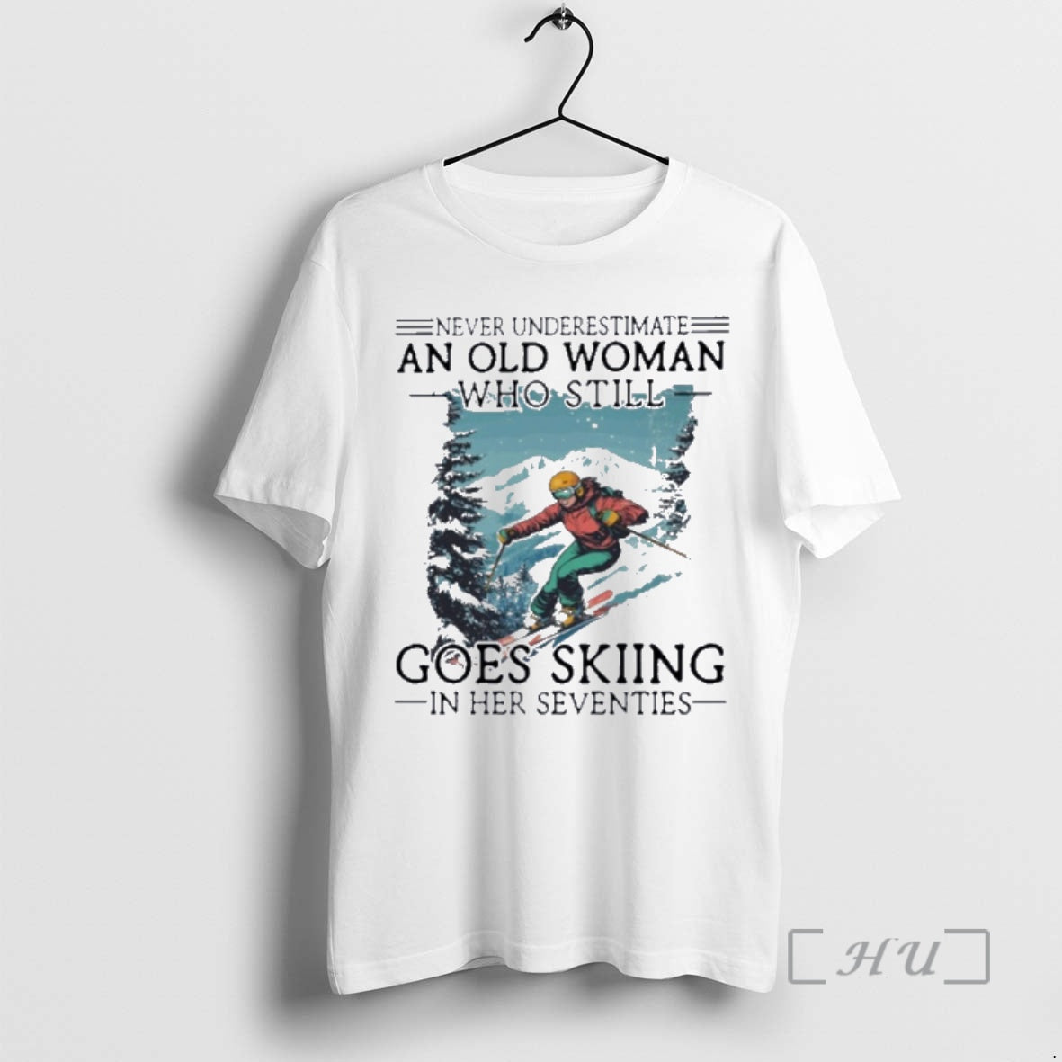 Officials Never Underestimate An Old Woman Who Still Goes Skiing In Her Seventies Premium