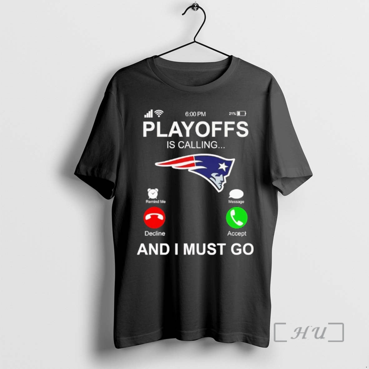 Officials New England Patriots Playoffs Is Calling And I Must Go Premium T Shirts Sweater