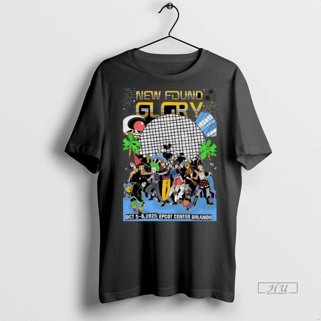 Officials New Found Glory Epcot Center Orlando Fl October 5 6 2025 Long Sleve Tee