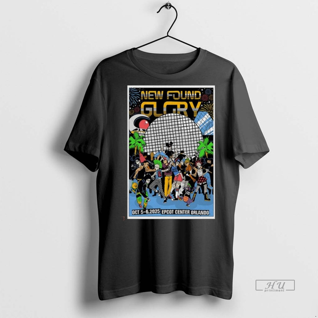 Officials New Found Glory Tour Epcot Center Orlando Florida October 5 6 2025