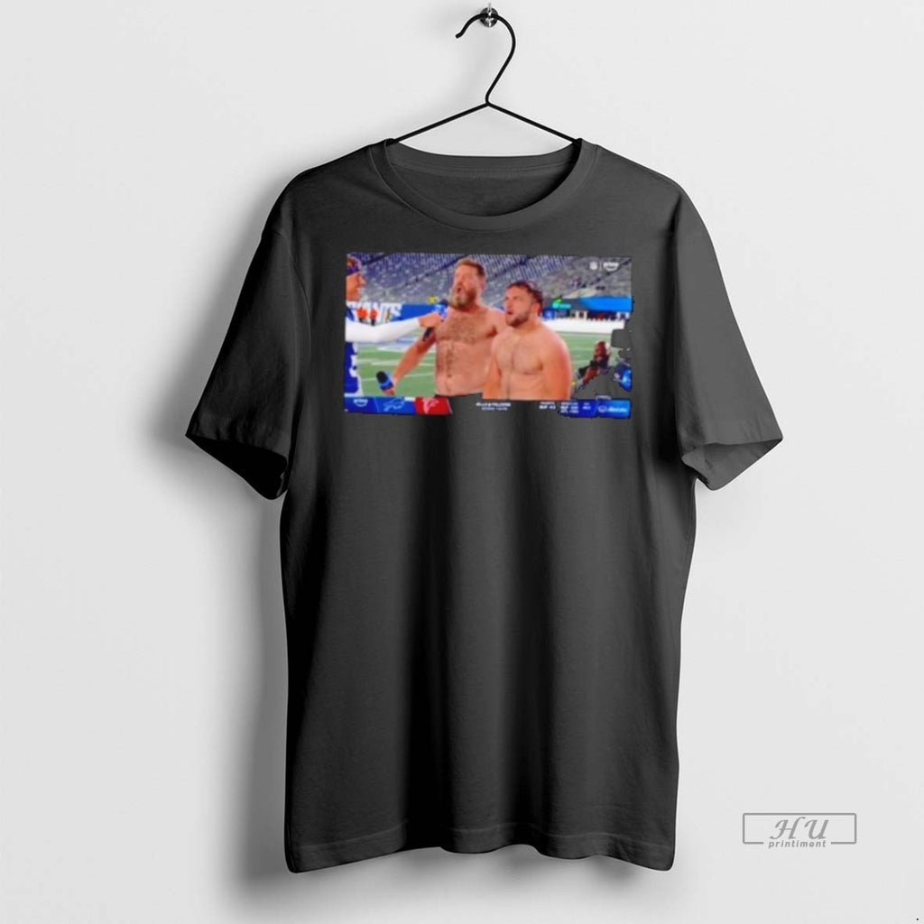 Officials New York Giants Jaxson Dart And Cam Skattebo Off Tee Shirt Sweater