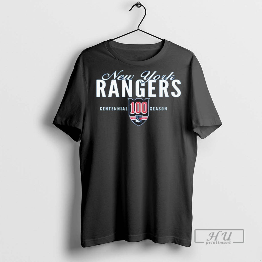 Officials New York Rangers Centennial 100 Seasons T Shirts Sweatshirt Hoodies