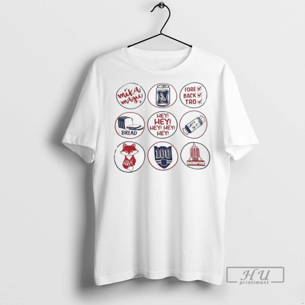 Officials New York Rangers Mika Magic Bread Fore Back Tro Laffy Taffy T Shirt