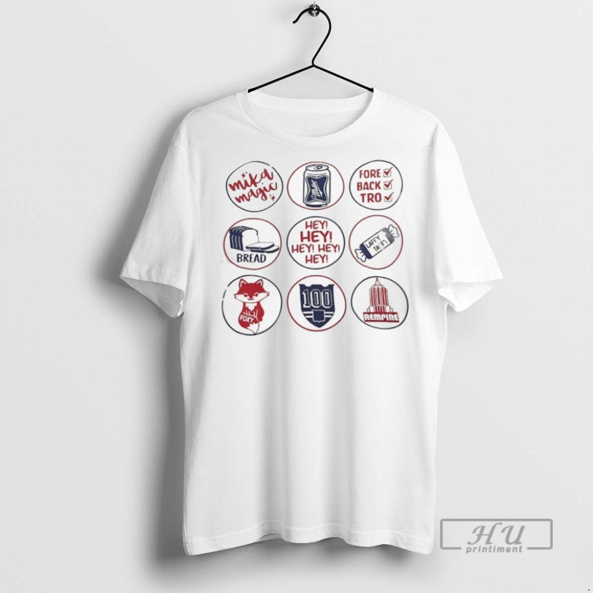 Officials New York Rangers Mika Magic Bread Fore Back Tro Laffy Taffy T Shirt