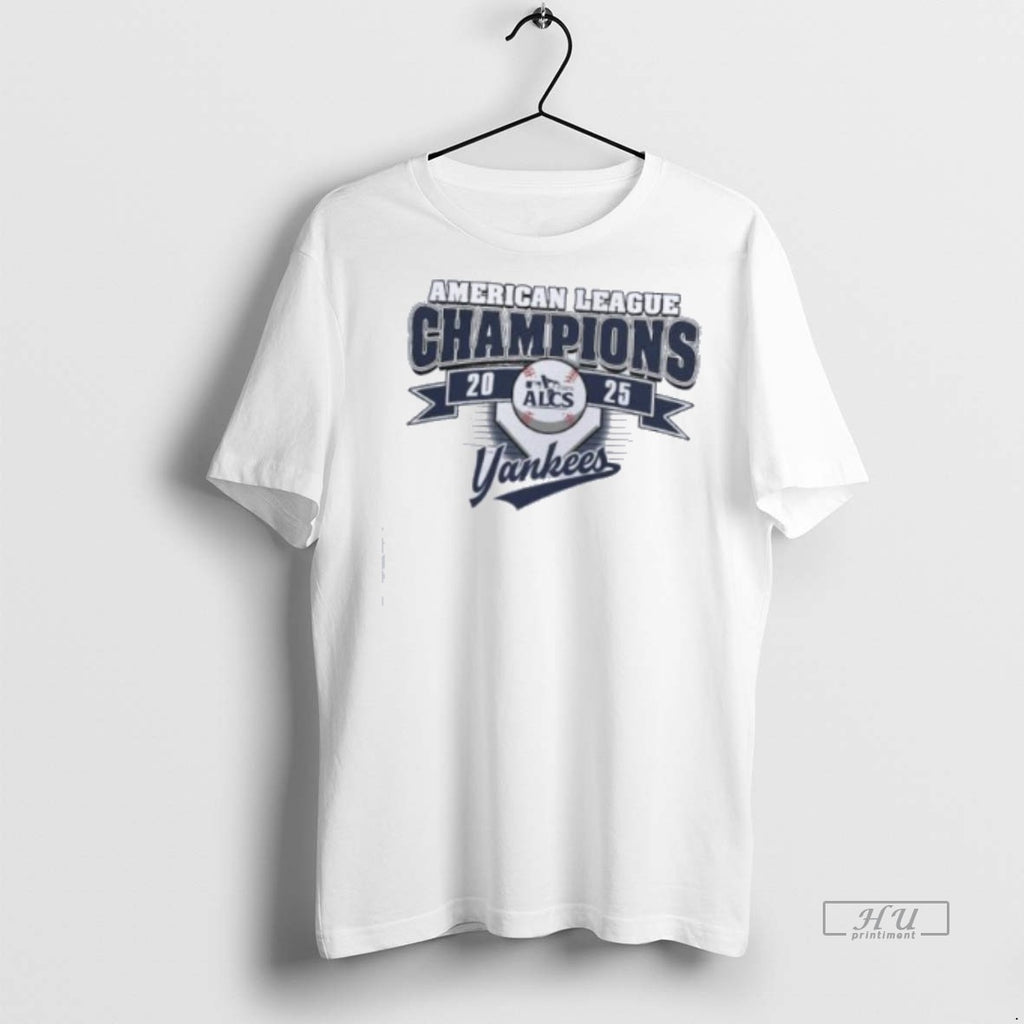 Officials New York Yankees 2025 American League Champions Champions Alcs T Shirt Sweater