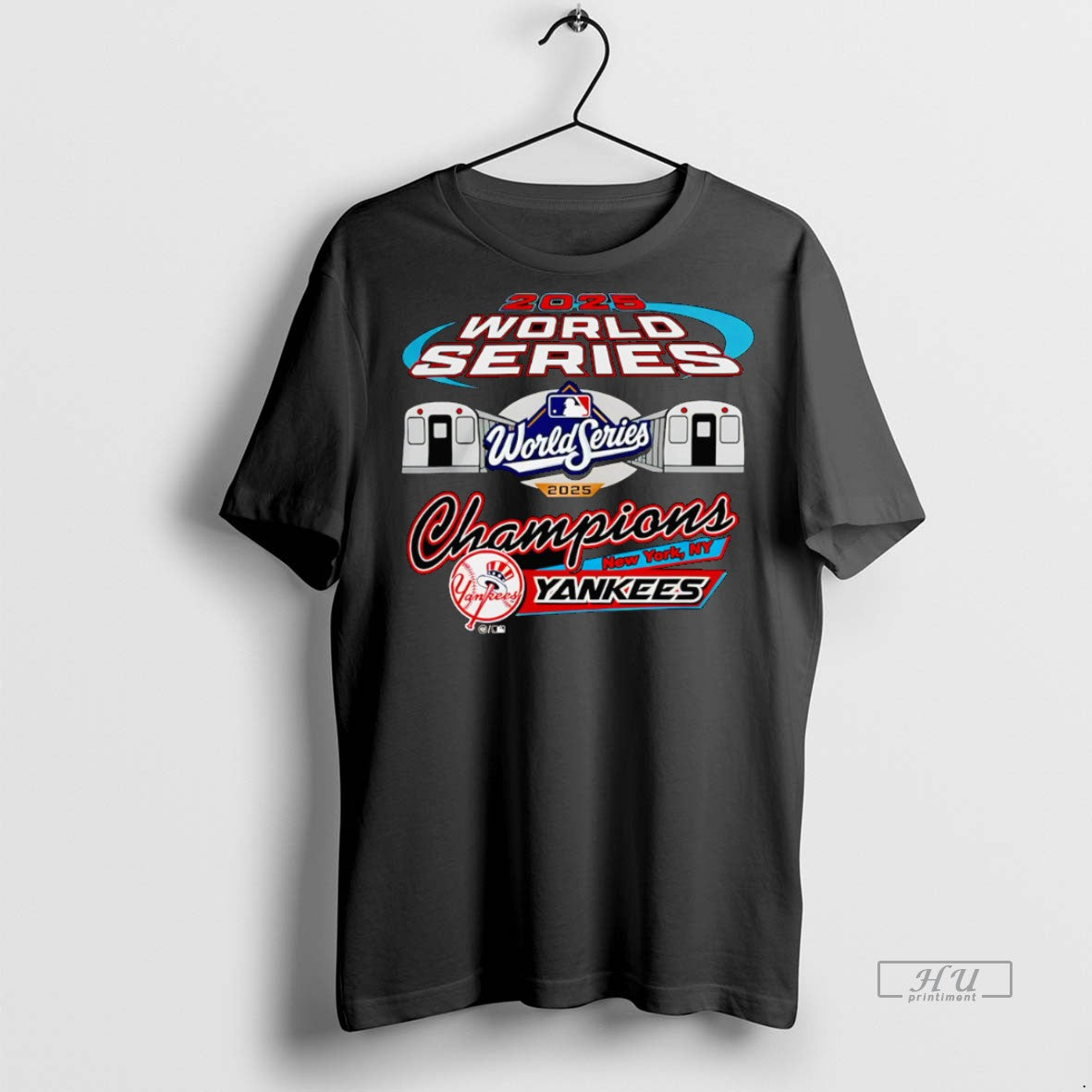Officials New York Yankees 2025 World Series Cooperstown Foundation Tee Shirt Sweater