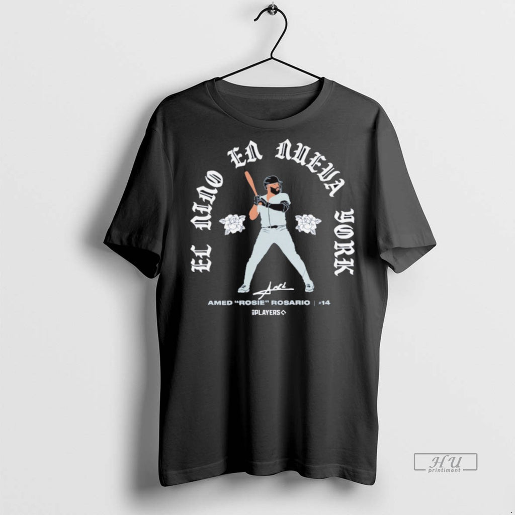 Officials New York Yankees El Nino En Nueva York Amed Rosie Rosario Signature Shirt Sweater