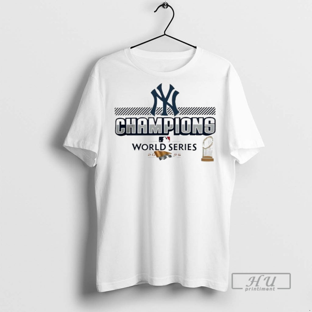 Officials New York Yankees Mlb World Series Champions 2025 T Shirt