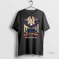 Officials New York Yankees Salute To Our Heroes Brave Hearts T Shirt Sweater