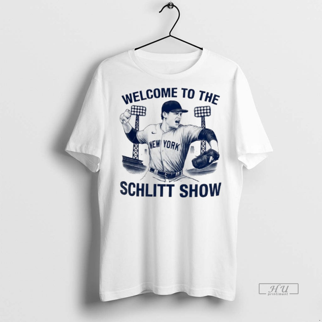 Officials New York Yankees Welcome To The Schlitt Show Tee Shirt Sweater