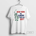 Officials New York Vs Europe Golf Who You Got T Shirt