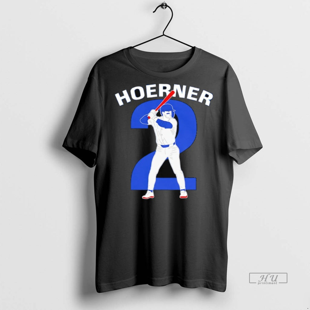 Officials Nico Hoerner 2 Chicago Cubs Baseball Tee Sweater
