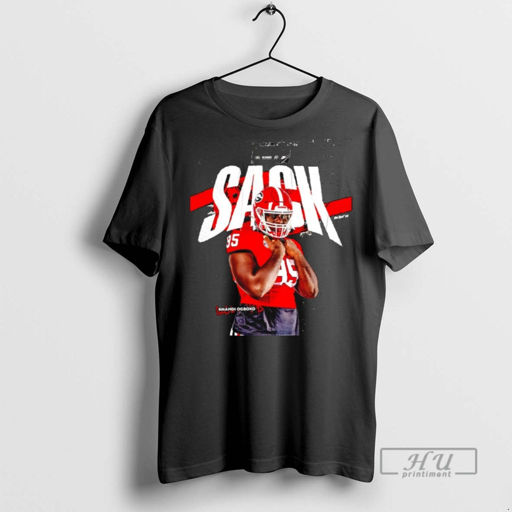 Officials Nnamdi Ogboko Sack Georgia Bulldogs How Bout Em Graphic T Shirts