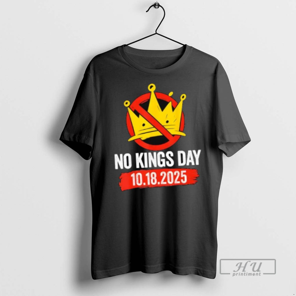 Officials No Kings Day Patriotic No Kings 2025 October 18th T Shirt