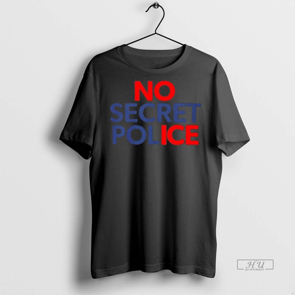 Officials No Secret Police Tee Shirt Sweater