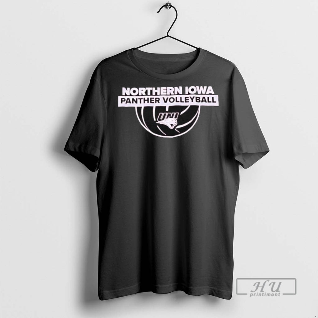 Officials Northern Iowa Panther Volleyball Team Uni Logo T Shirt Sweatshirt Hoodies