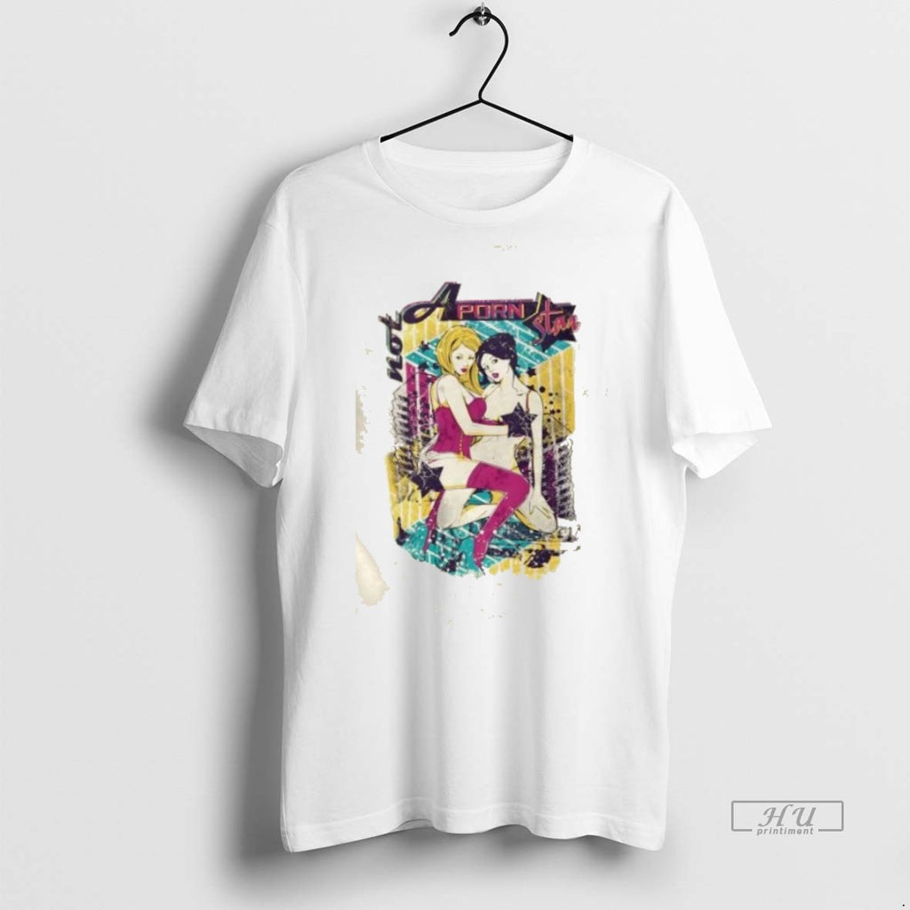 Officials Not A Porn Star Bold Pop Art Graphic Shirt Sweater