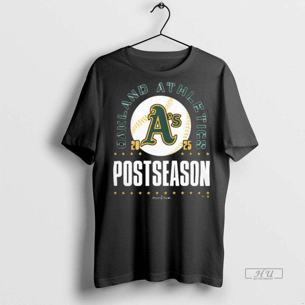 Officials Oakland Athletics 2025 Mlb Postseason Participant Fan Gear Tee Shirt Sweater
