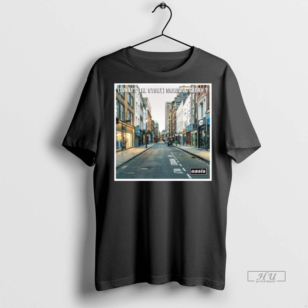 Officials Oasisinet Whats The Story Morning Glory Empty Berwick Street Long Sleve Tee Shirt Sweater