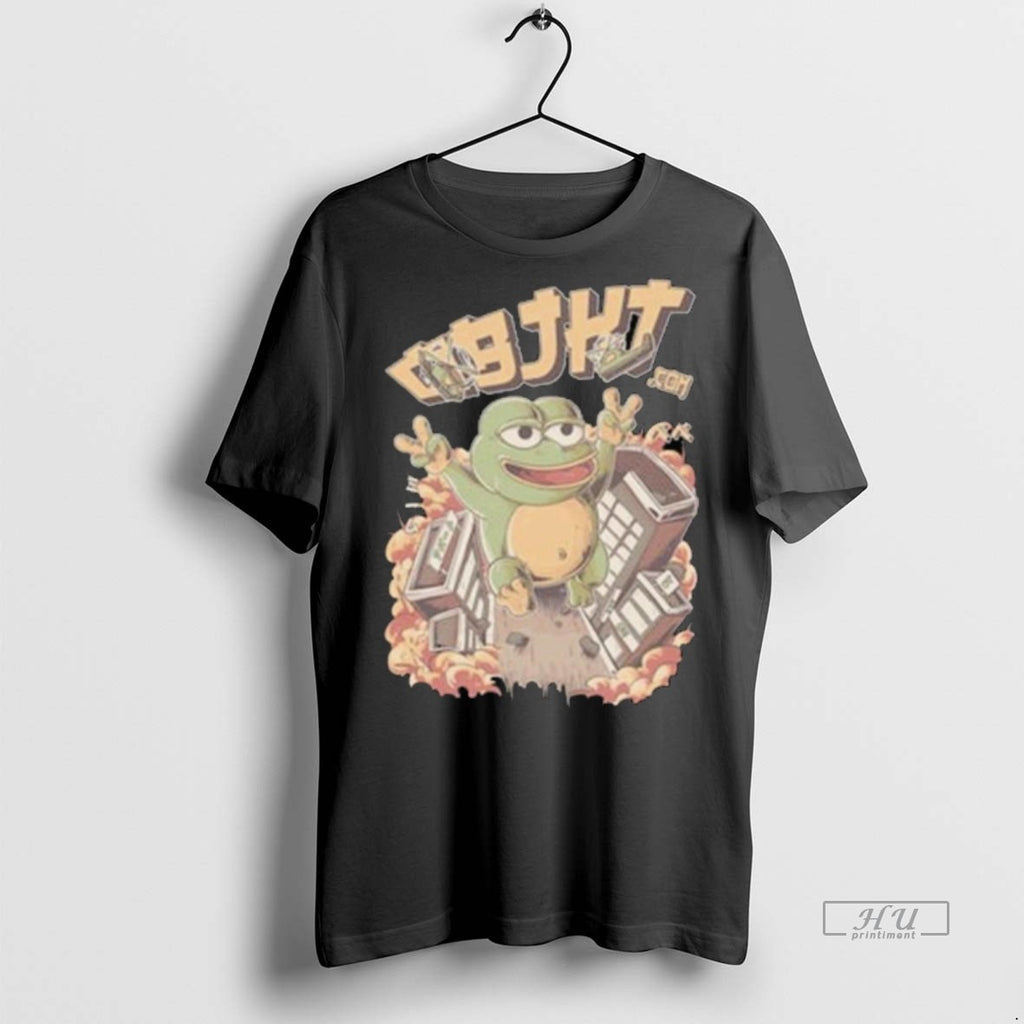 Officials Objkt Pepe City Stomper Long Sleve Tee Shirt Sweater