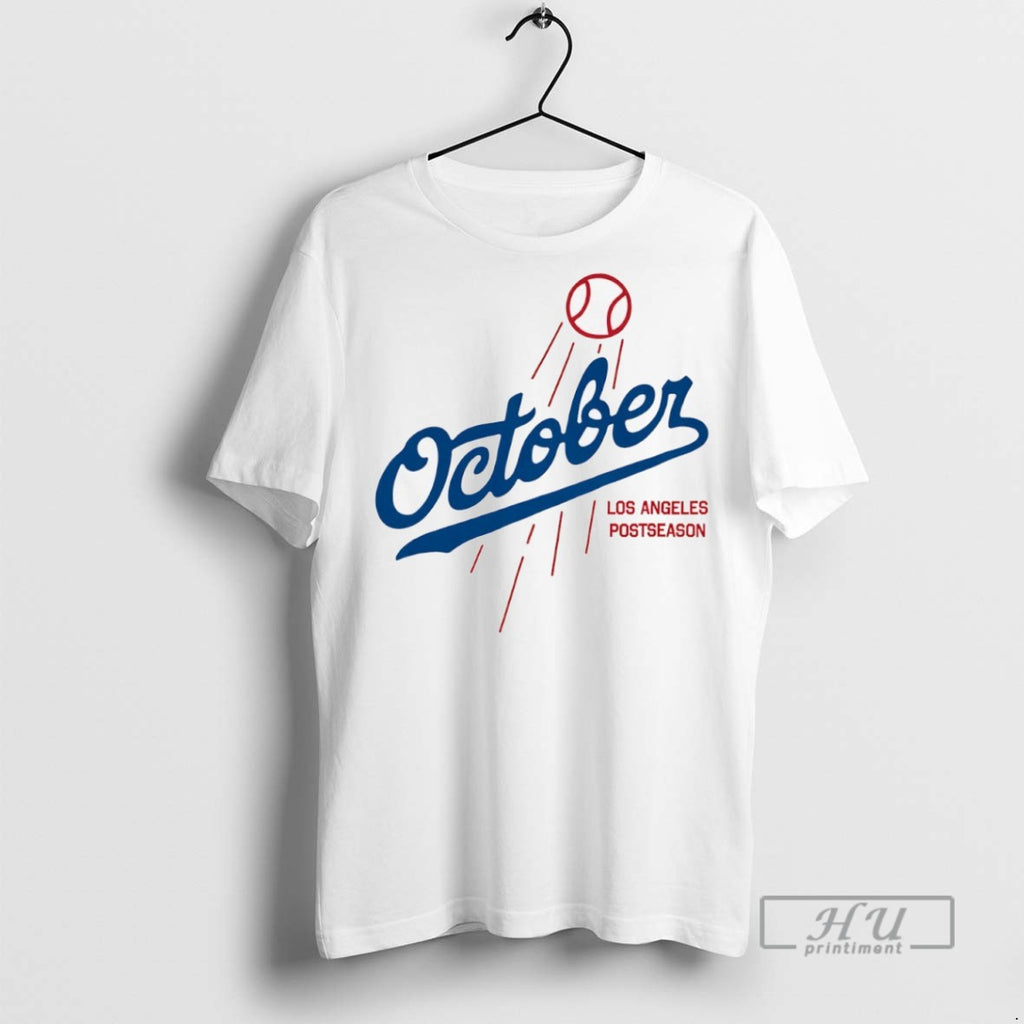 Officials October Baseball Los Angeles Dodgers Postseason 2025 T Shirt
