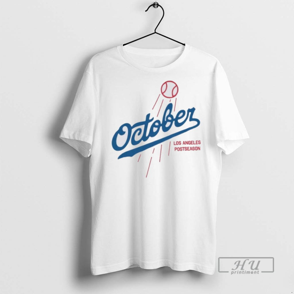 Officials October Los Angeles Postseason Logo T Shirt