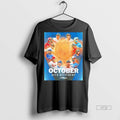 Officials October Hits Different 2025 Postseason Players T Shirt Sweater