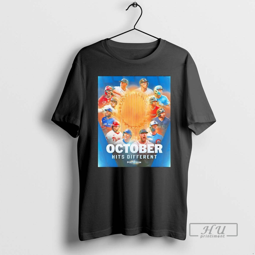 Officials October Hits Different 2025 Postseason Players T Shirt