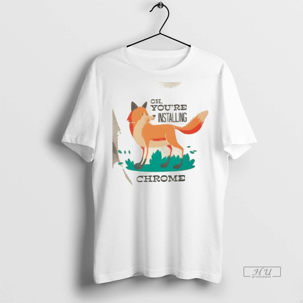 Officials Oh Youre Installing Chrome Fox Parody T Shirt Sweater
