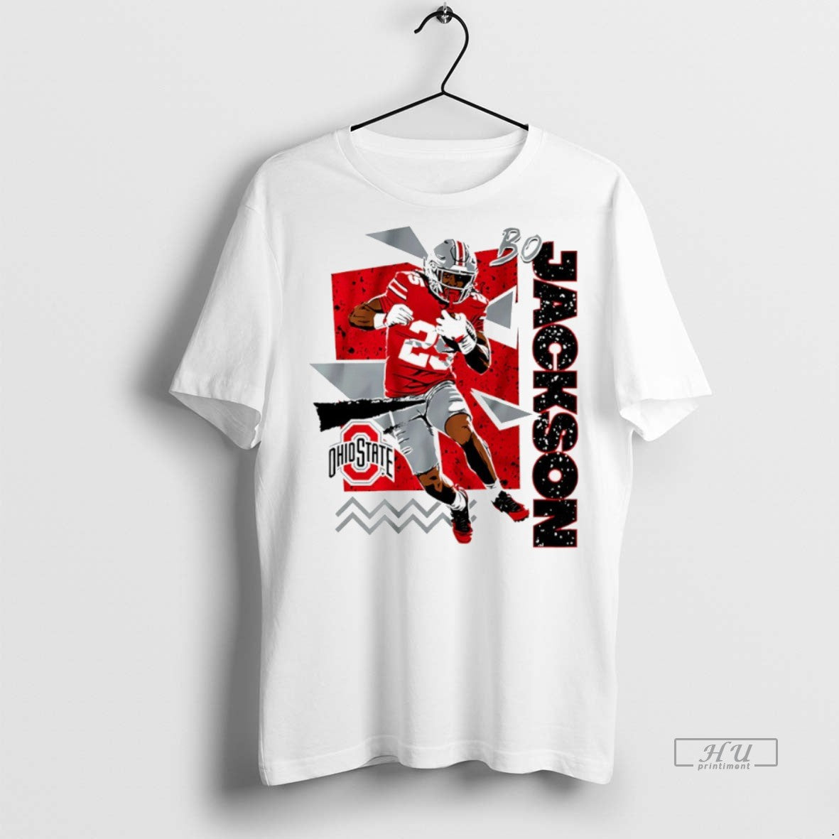 Officials Ohio State Bukeyes Football Bo Jackson 90s Style Tee Sweater