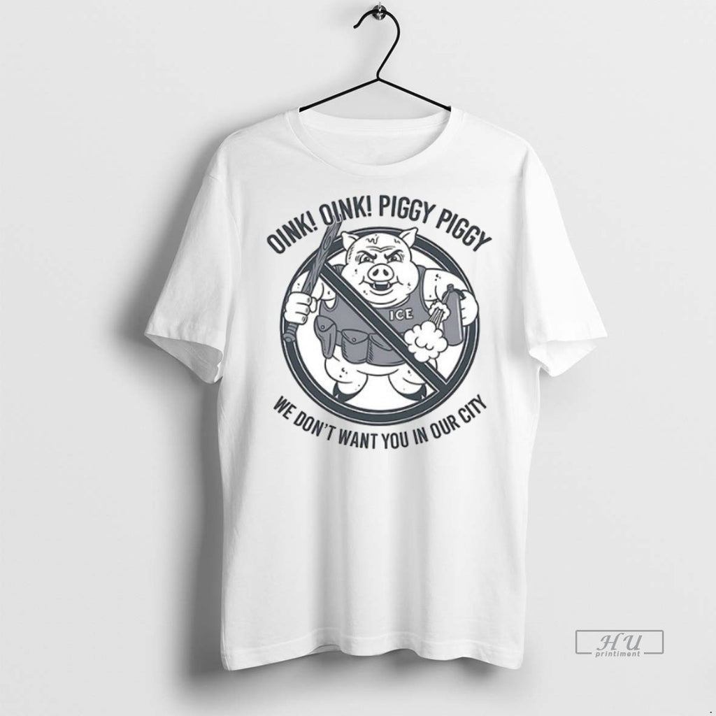 Officials Oink Oink Piggy Piggy We Dont Want You In Our City Ceramic Ceramic And